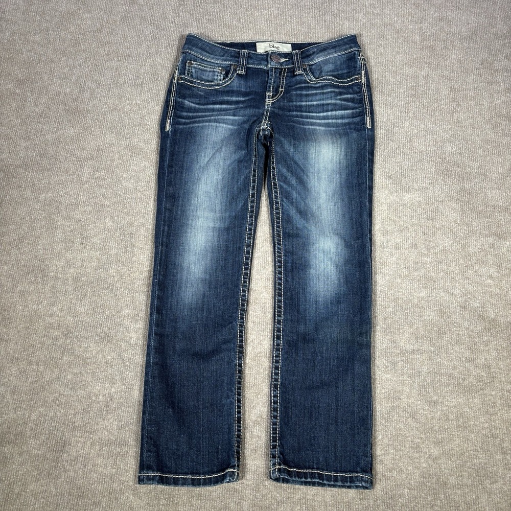 Buckle Kids Dark Blue Washed Jeans